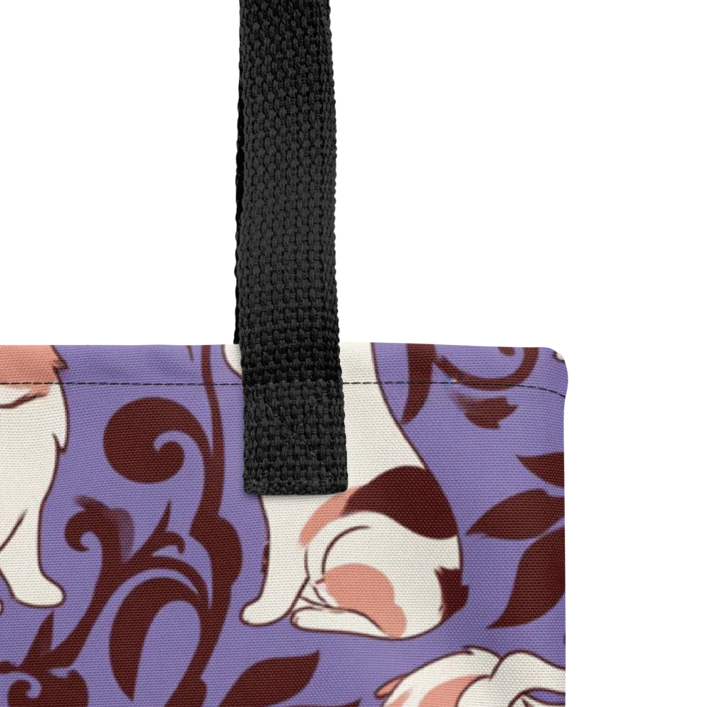 Corgi Damask on Tote Bag — Product details