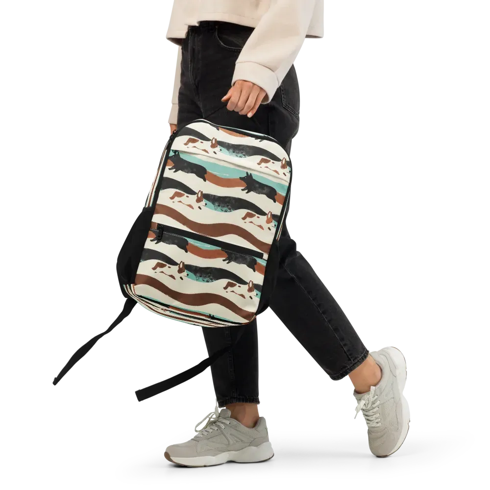 Canine Current on Utility Backpack — Front