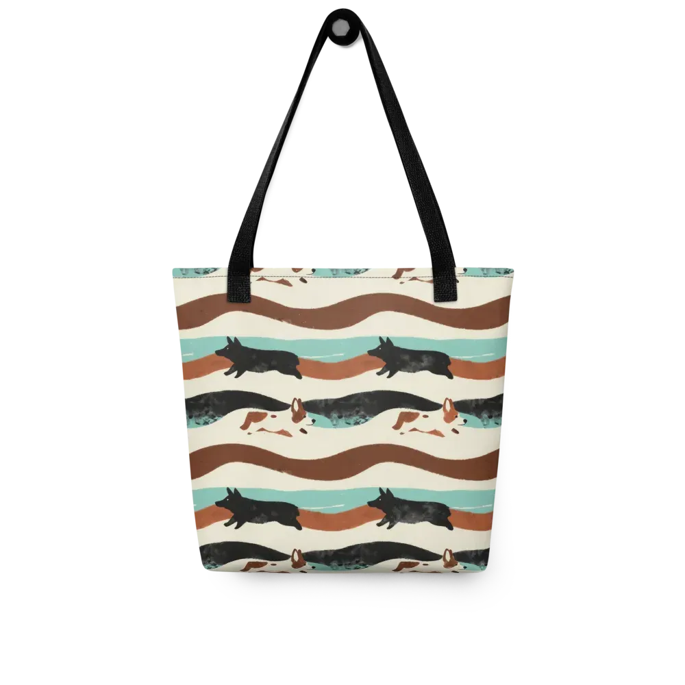 Canine Current on Tote Bag — Front