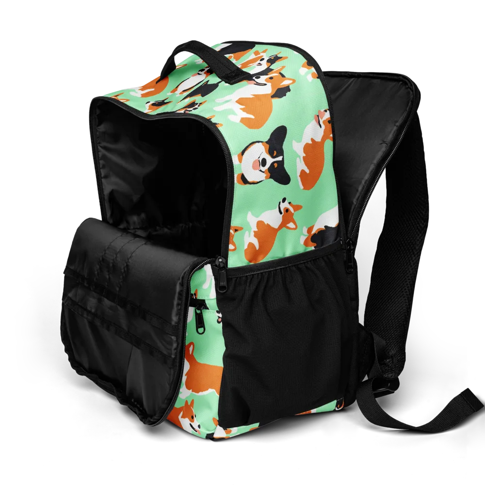 Minted Corgis on Utility Backpack — Product details 2