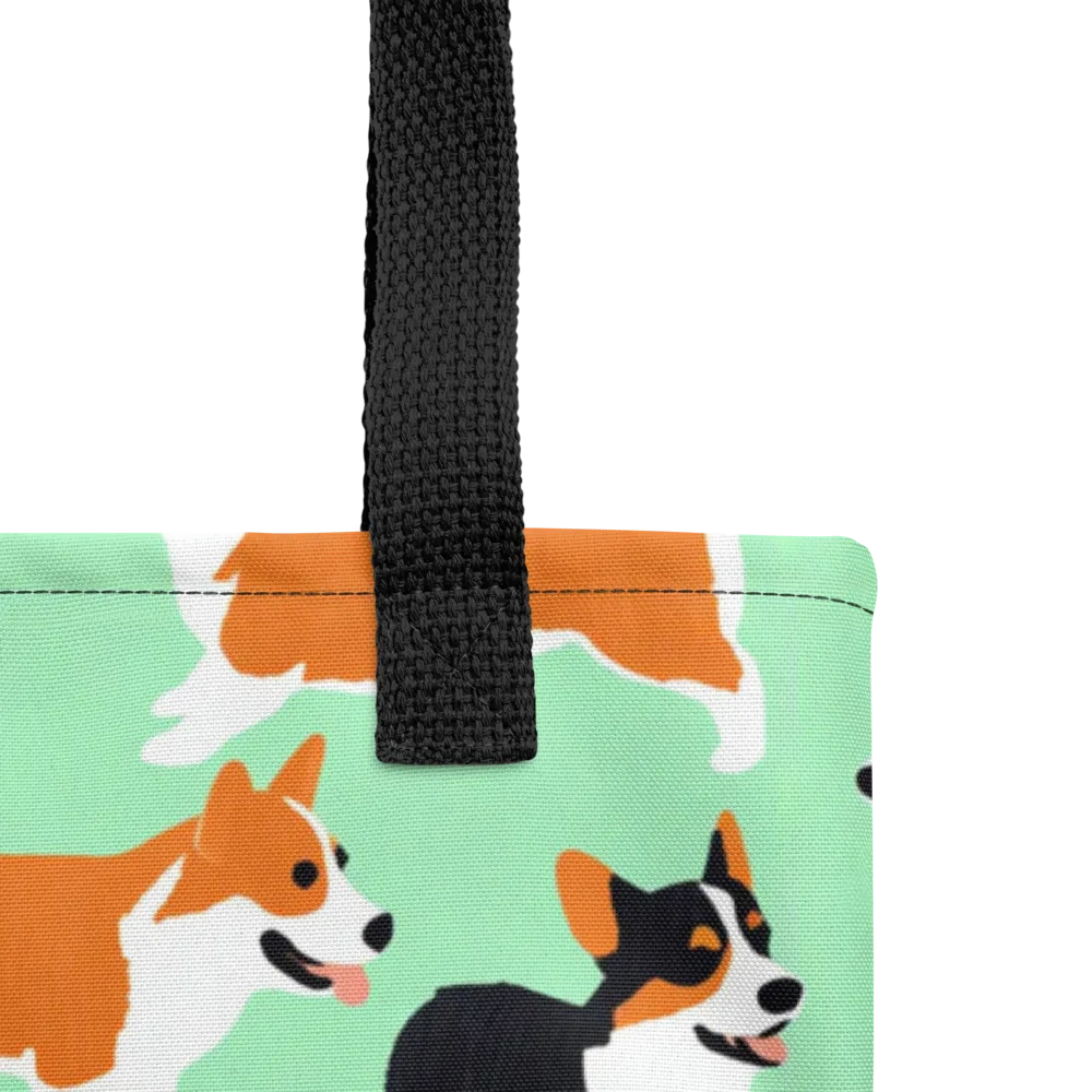 Minted Corgis on Tote Bag — Product details