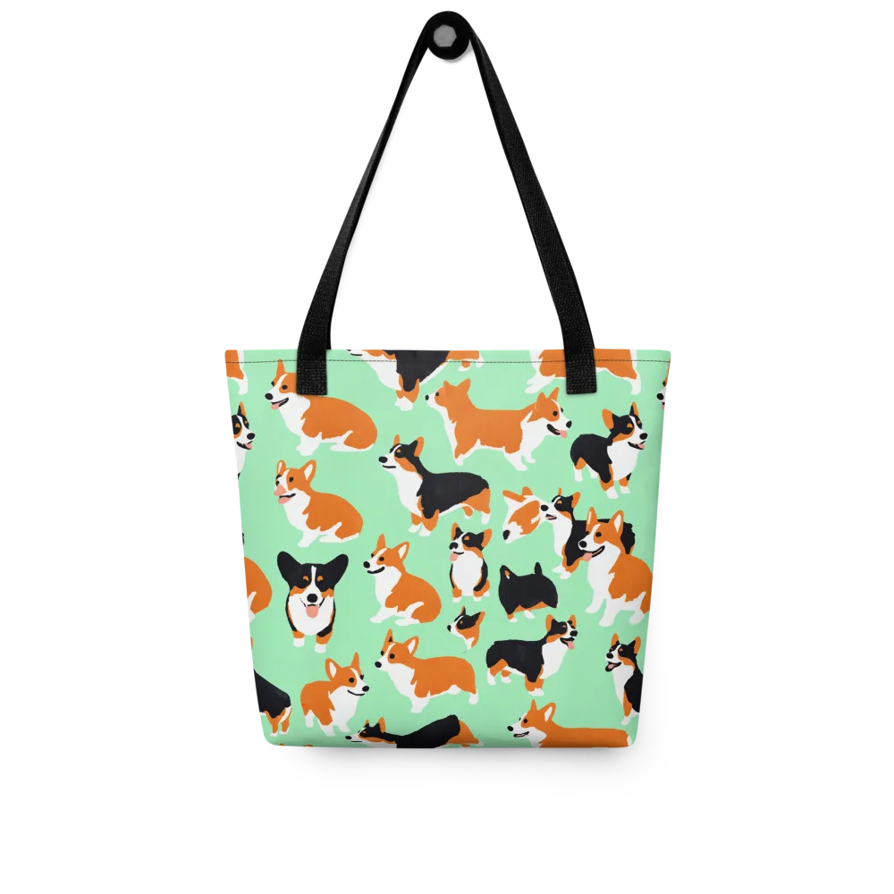 Minted Corgis on Tote Bag — Front