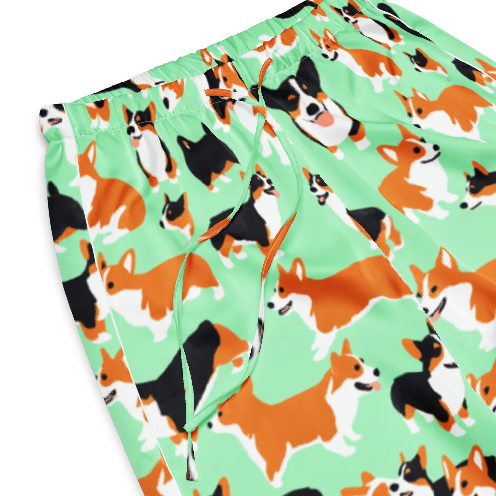 Minted Corgis on Women's Pajama Pants — Product details