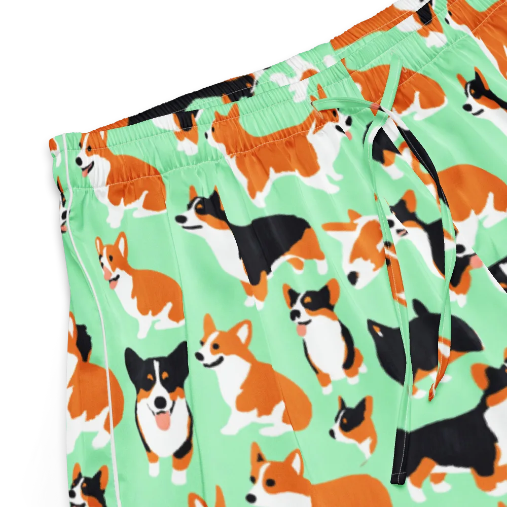 Minted Corgis on Women's Pajama Shorts — Product details