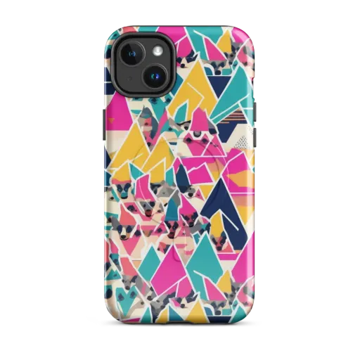 Kaleido Canines on a MagSafe Tough Case for iPhone®