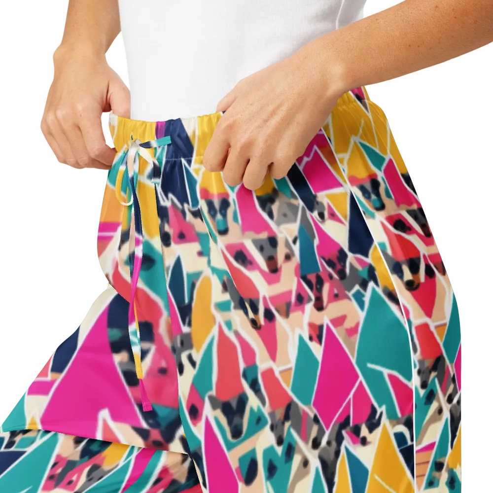 Kaleido Canines on Women's Pajama Pants — Product details