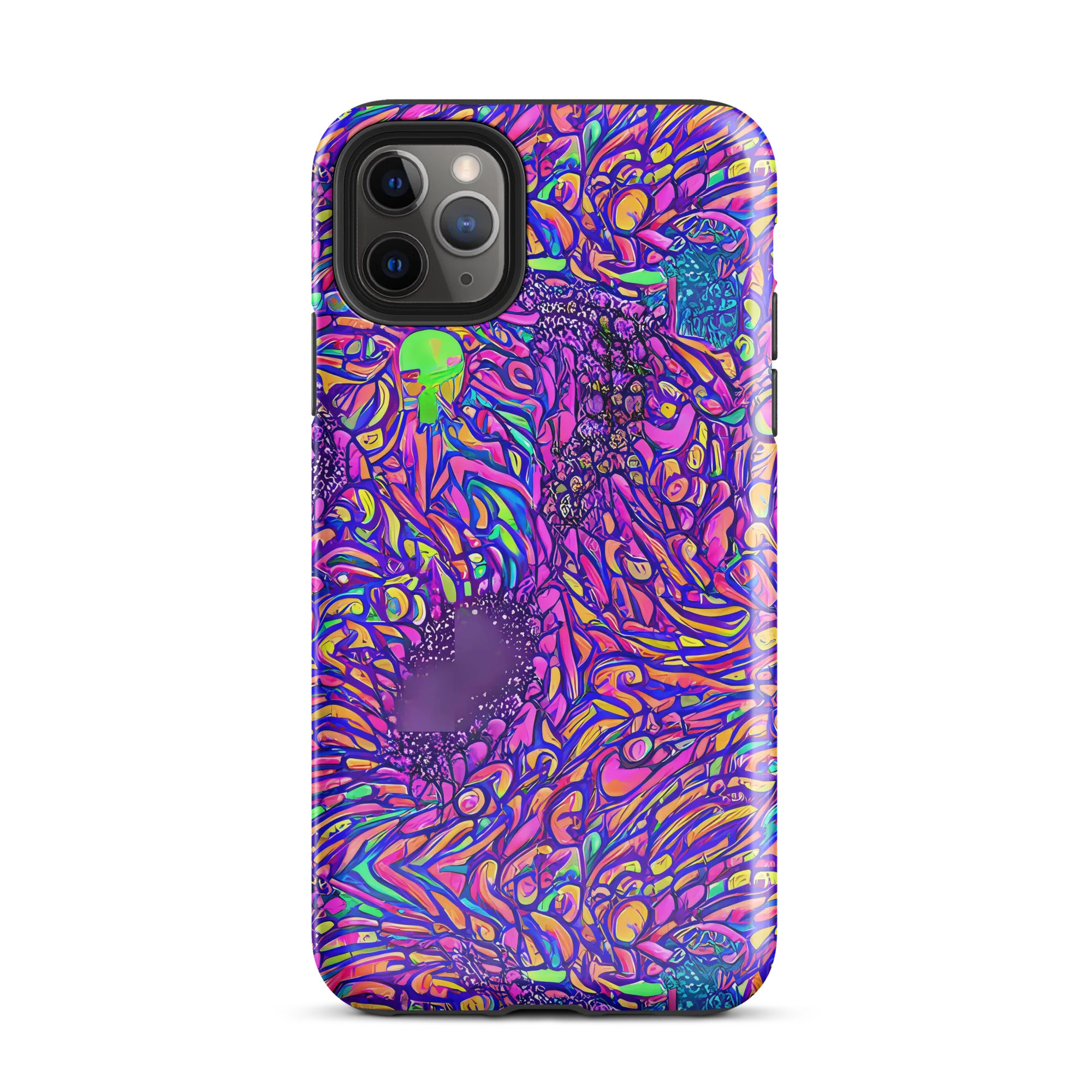 Psychedelic Bloom on Tough Case for iPhone® — Front