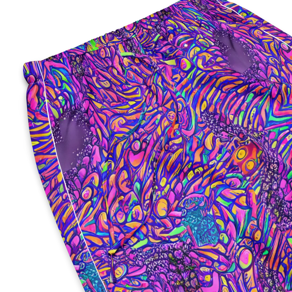 Psychedelic Bloom on Women's Pajama Pants — Product details