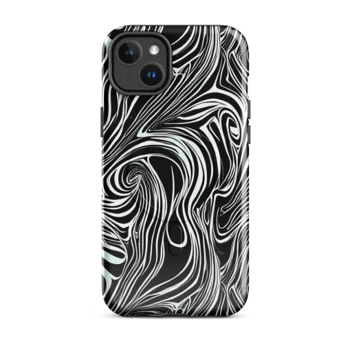 Ivory Vortex on a MagSafe Tough Case for iPhone®