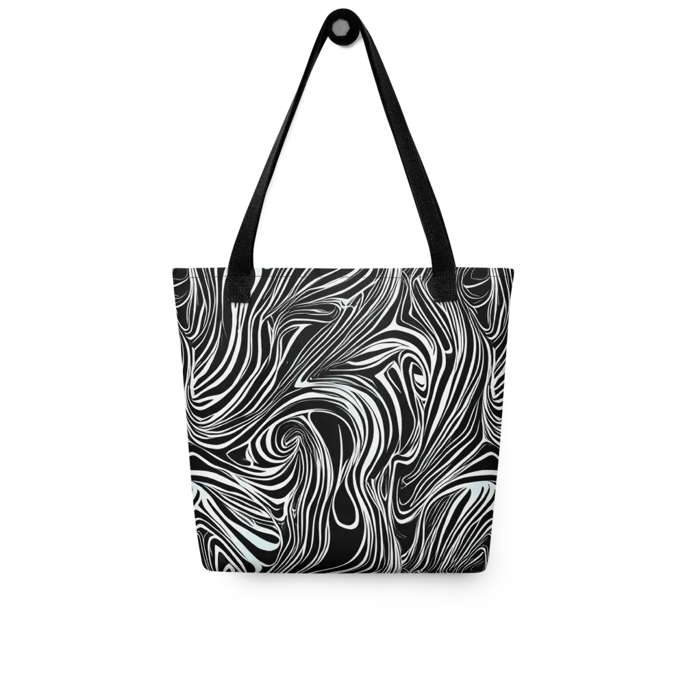 Ivory Vortex on Tote Bag — Front