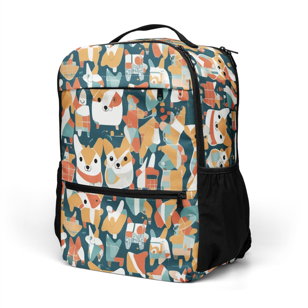 Mod Cats on Utility Backpack — Left Front