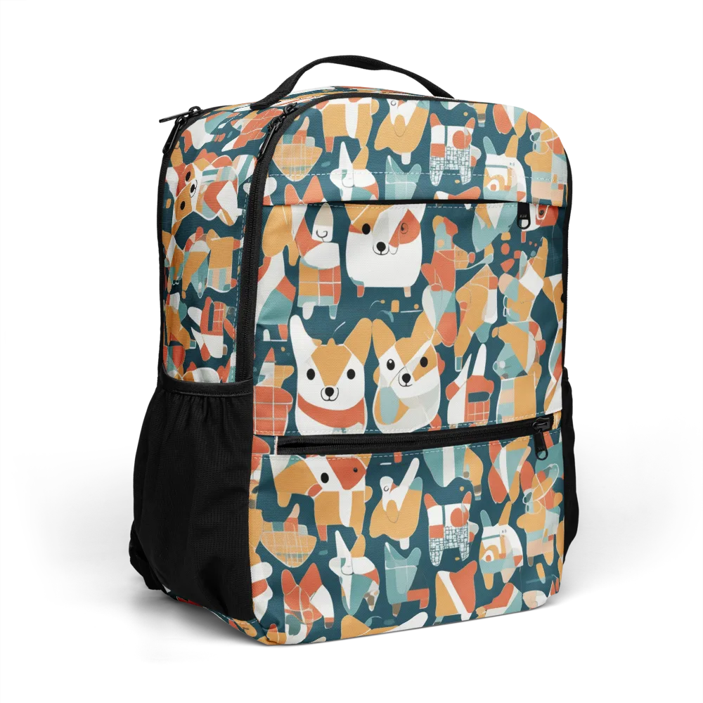 Mod Cats on Utility Backpack — Right Front