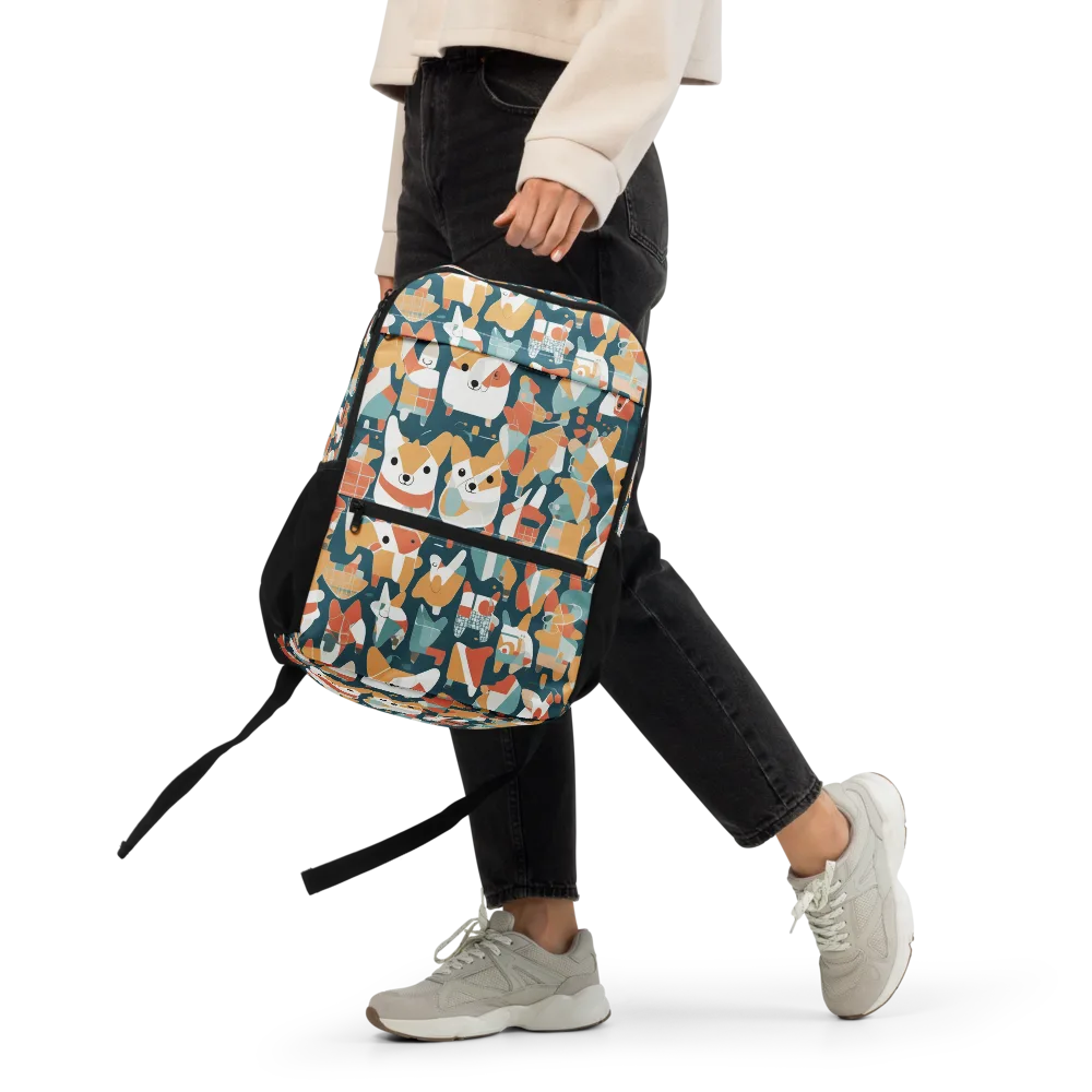 Mod Cats on Utility Backpack — Front