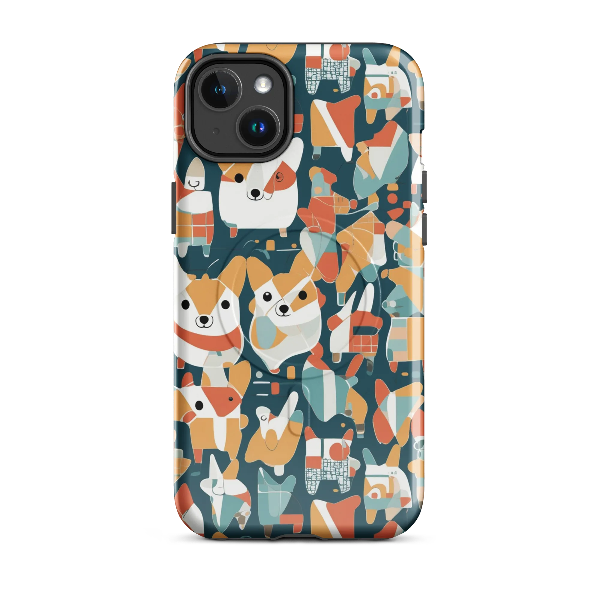 Mod Cats on MagSafe Tough Case for iPhone® — Front
