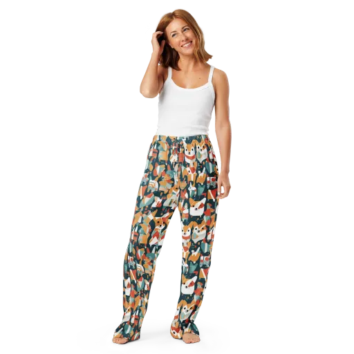 Mod Cats on a Women's Pajama Pants