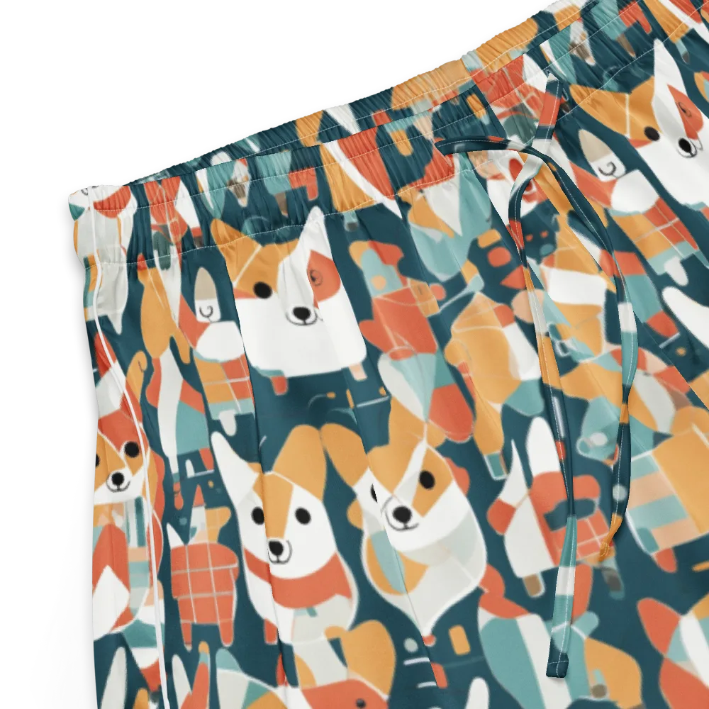 Mod Cats on Women's Pajama Shorts — Product details