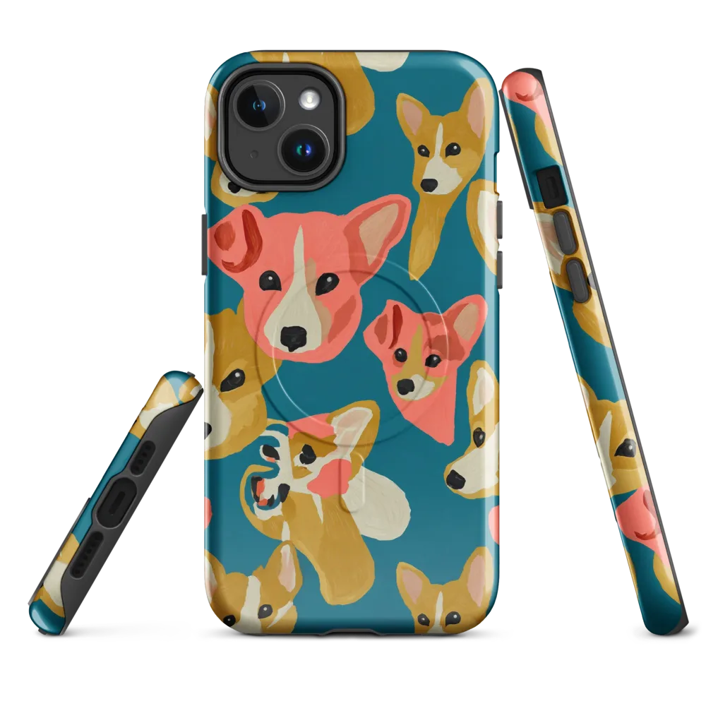 Coral Canines on MagSafe Tough Case for iPhone® — Front