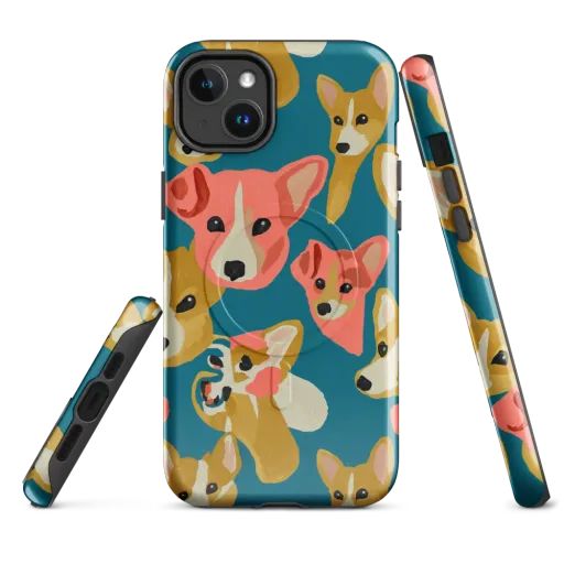 Coral Canines on a MagSafe Tough Case for iPhone®