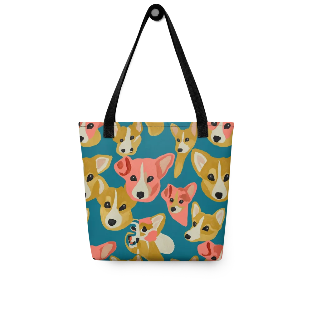 Coral Canines on Tote Bag — Front