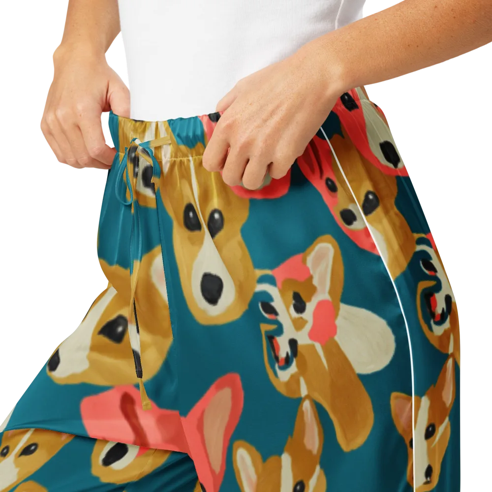 Coral Canines on Women's Pajama Pants — Product details
