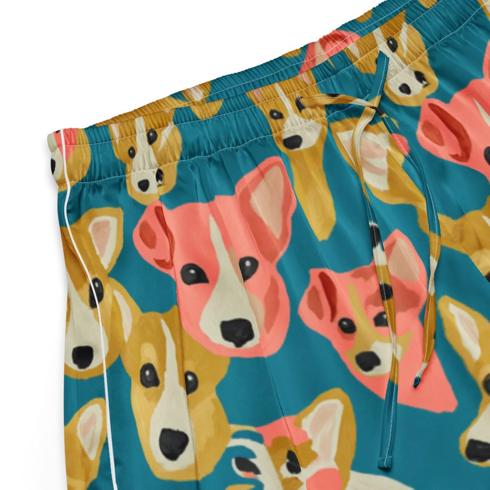 Coral Canines on Women's Pajama Shorts — Product details
