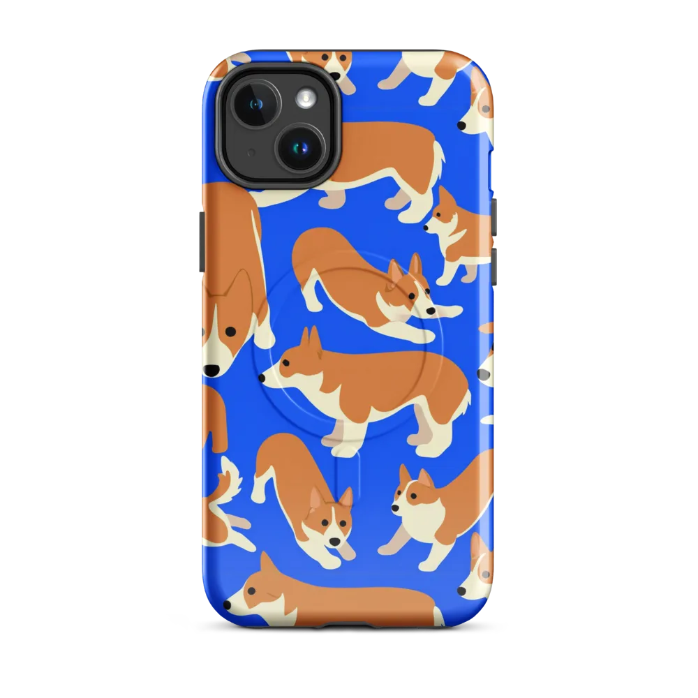Blue Ribbon Herd on MagSafe Tough Case for iPhone® — Front