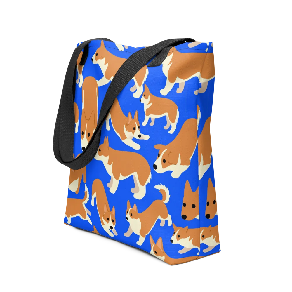 Blue Ribbon Herd on Tote Bag — Front