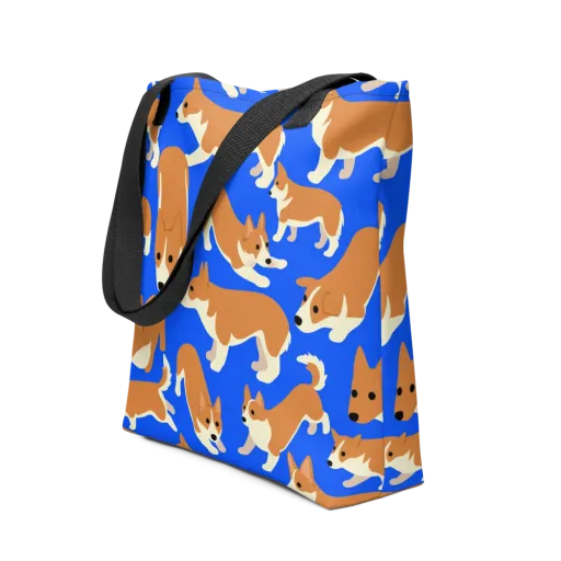 Blue Ribbon Herd on a Tote Bag