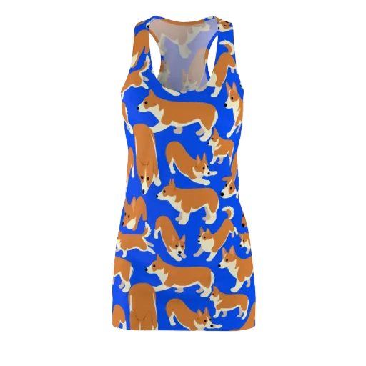 Blue Ribbon Herd on a Racerback Dress