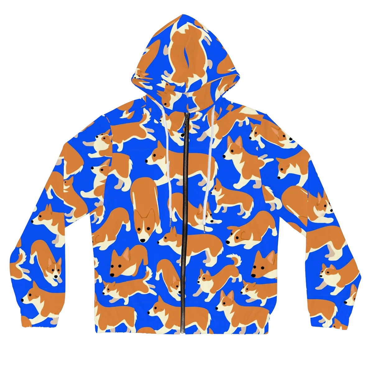 Blue Ribbon Herd on Women's Full-Zip Hoodie — Front