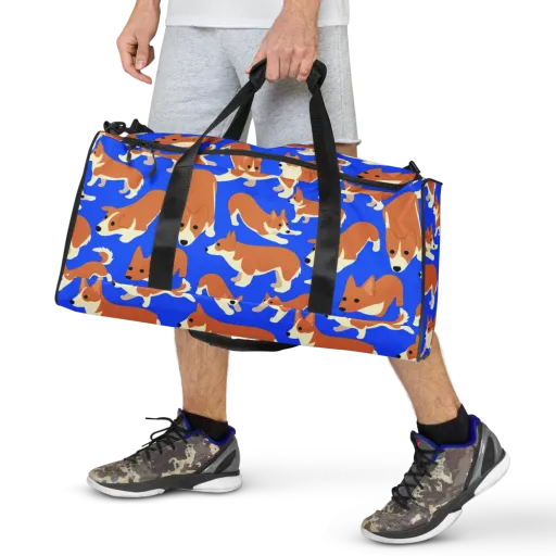 Blue Ribbon Herd on a Duffle Bag
