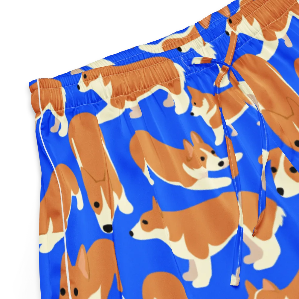 Blue Ribbon Herd on Women's Pajama Shorts — Product details