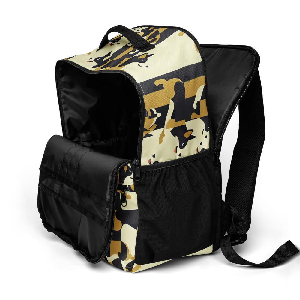 Gilded Hound on Utility Backpack — Product details 2