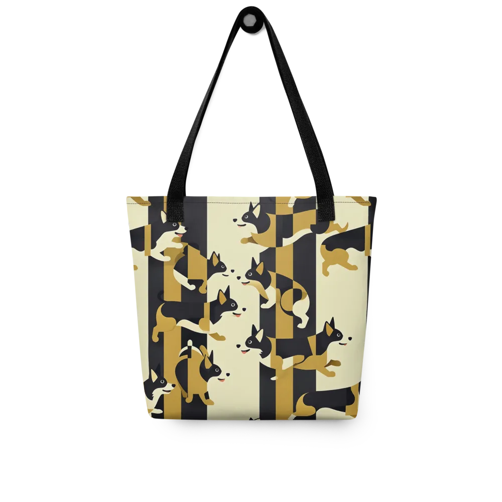 Gilded Hound on Tote Bag — Front