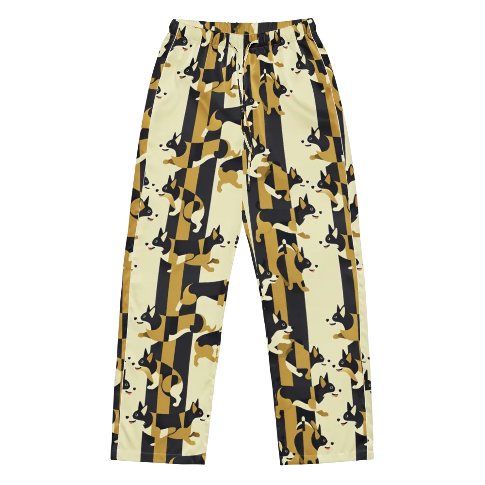 Gilded Hound on Women's Pajama Pants — Front