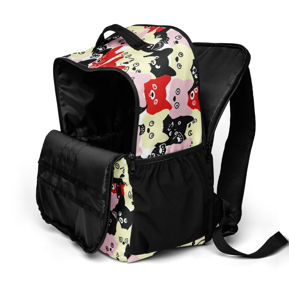 Neon Kitten Club on Utility Backpack — Product details 2