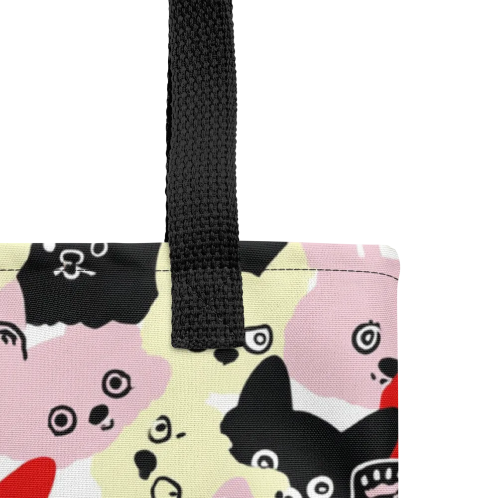 Neon Kitten Club on Tote Bag — Product details