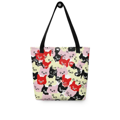 Neon Kitten Club on a Tote Bag