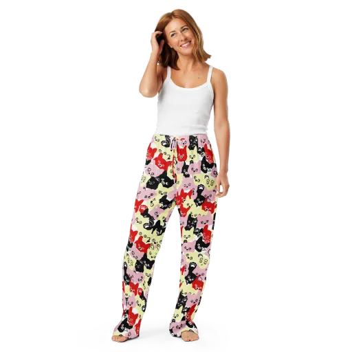 Neon Kitten Club on a Women's Pajama Pants
