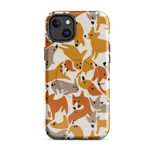 Autumn Fox Club on a MagSafe Tough Case for iPhone®