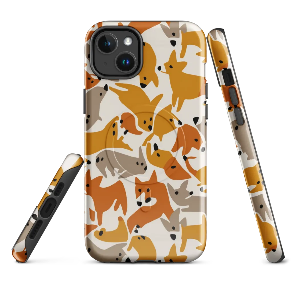 Autumn Fox Club on MagSafe Tough Case for iPhone® — Front