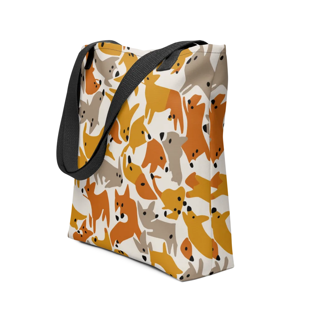Autumn Fox Club on Tote Bag — Front