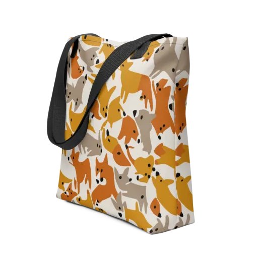 Autumn Fox Club on a Tote Bag