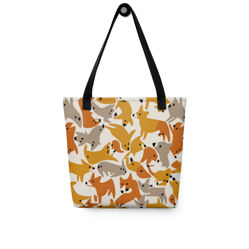 Autumn Fox Club on Tote Bag — Front