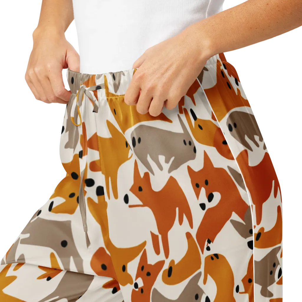 Autumn Fox Club on Women's Pajama Pants — Product details