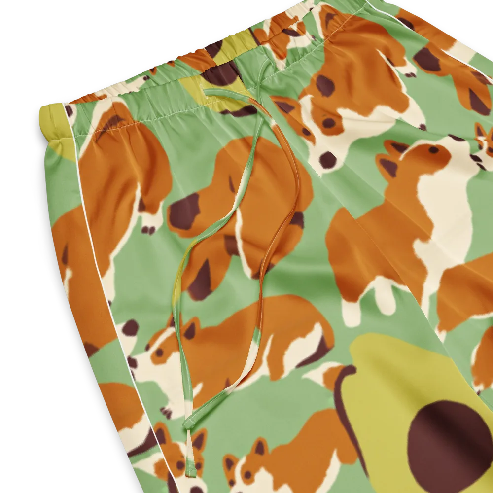 Corgi And Avo on Women's Pajama Pants — Product details