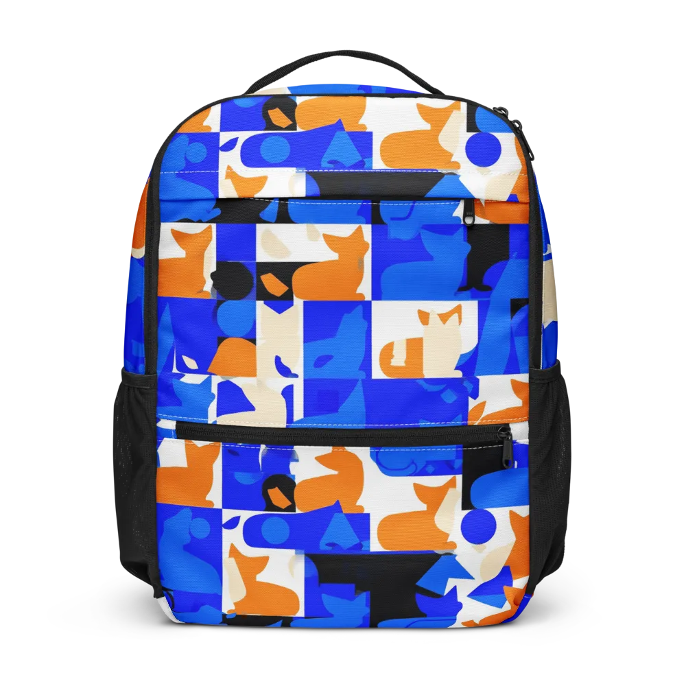 Blue Prowl on Utility Backpack — Front