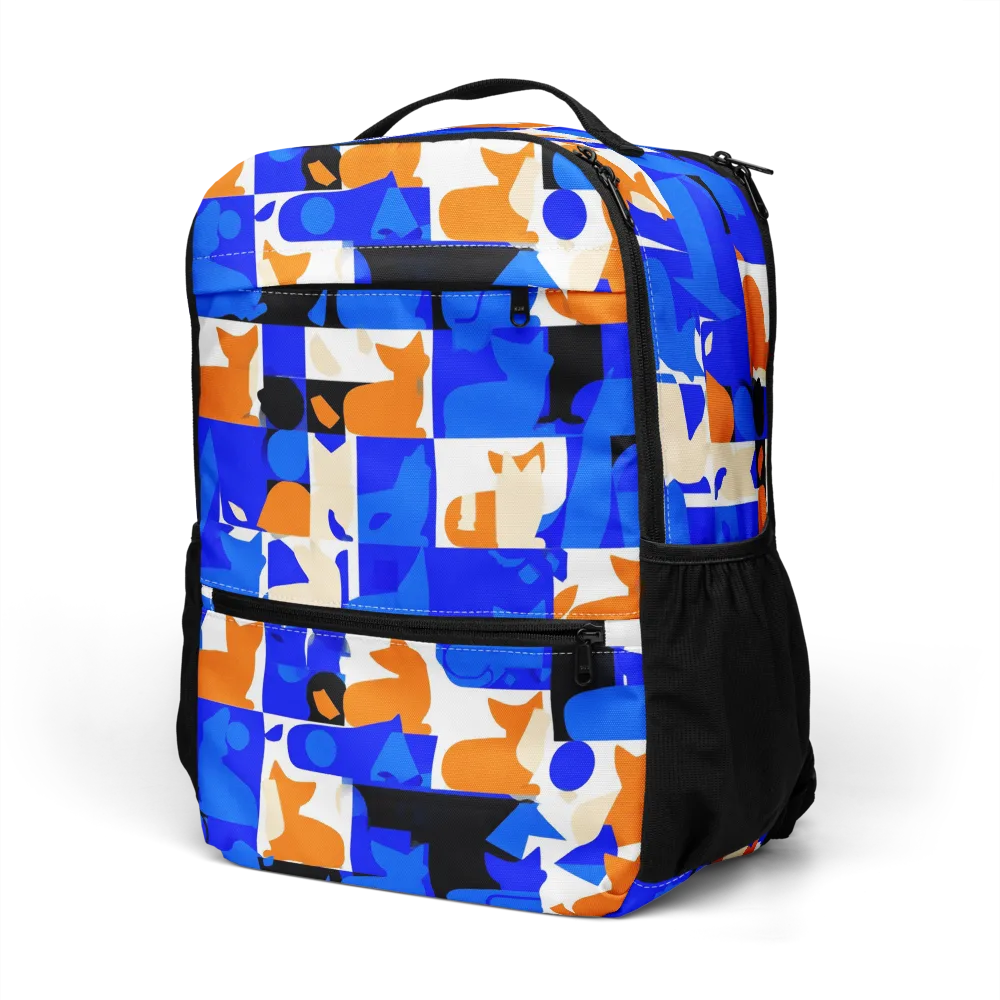 Blue Prowl on Utility Backpack — Left Front