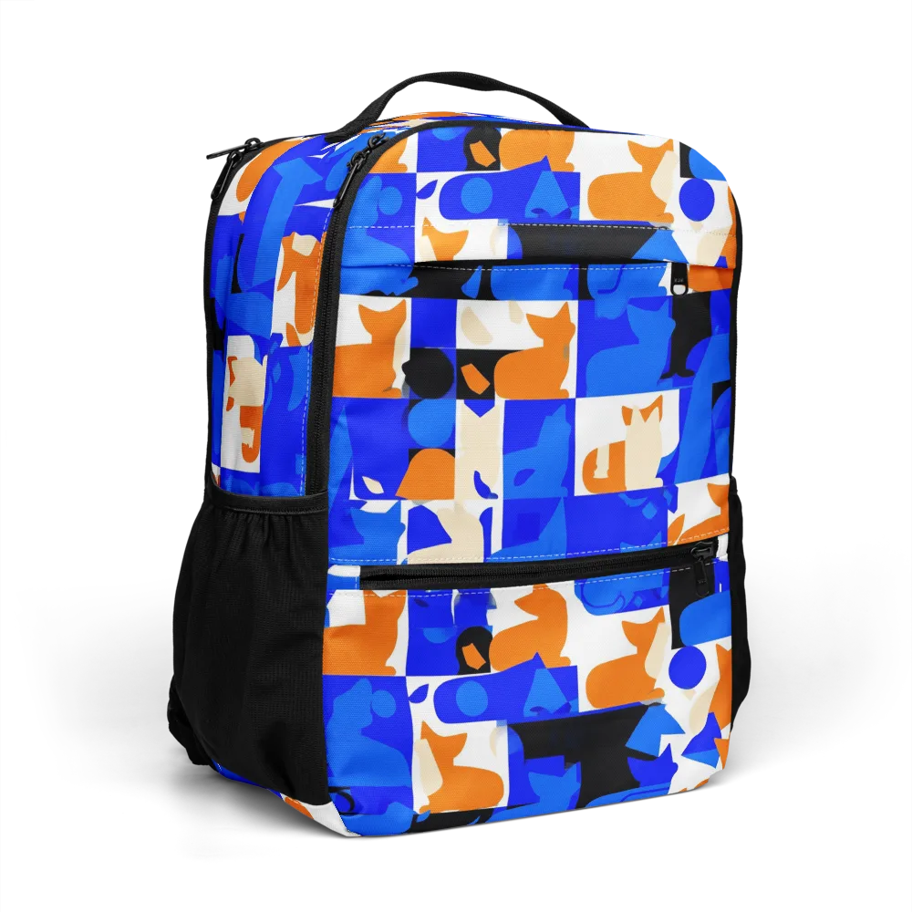 Blue Prowl on Utility Backpack — Right Front