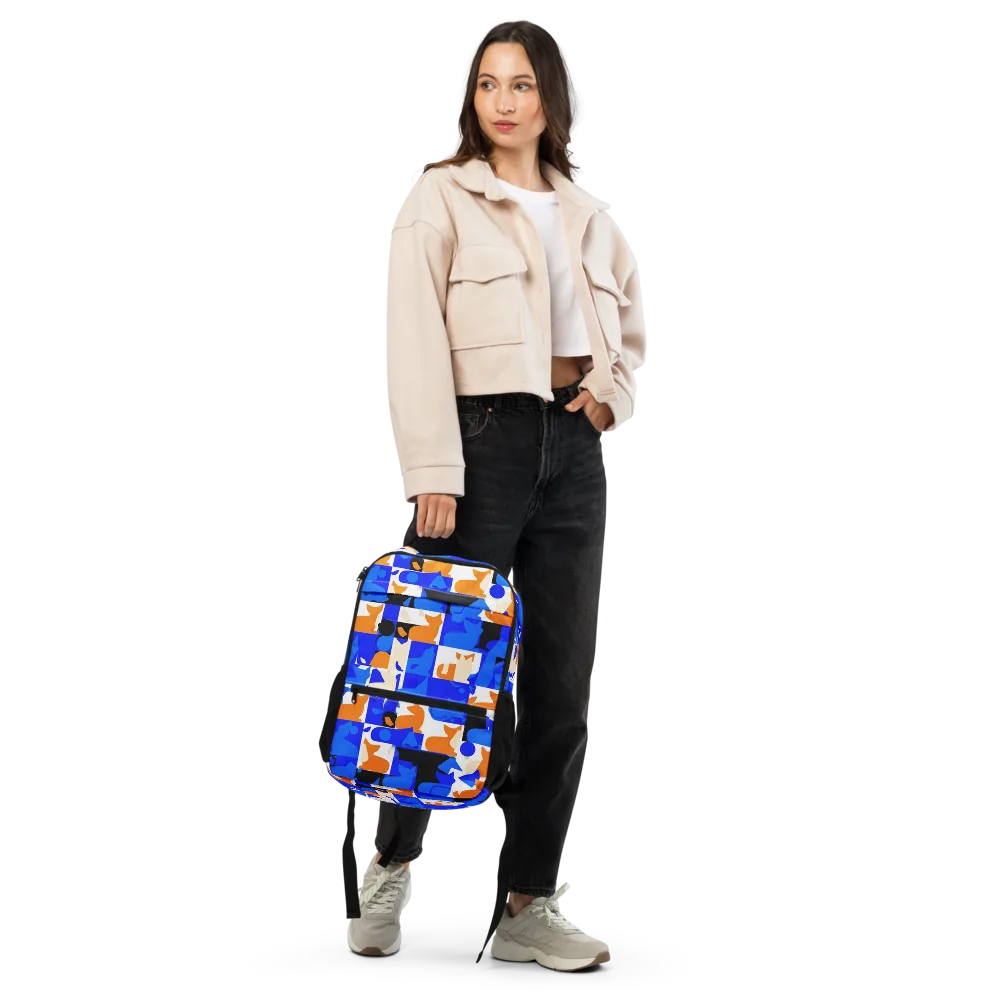 Blue Prowl on Utility Backpack — Front